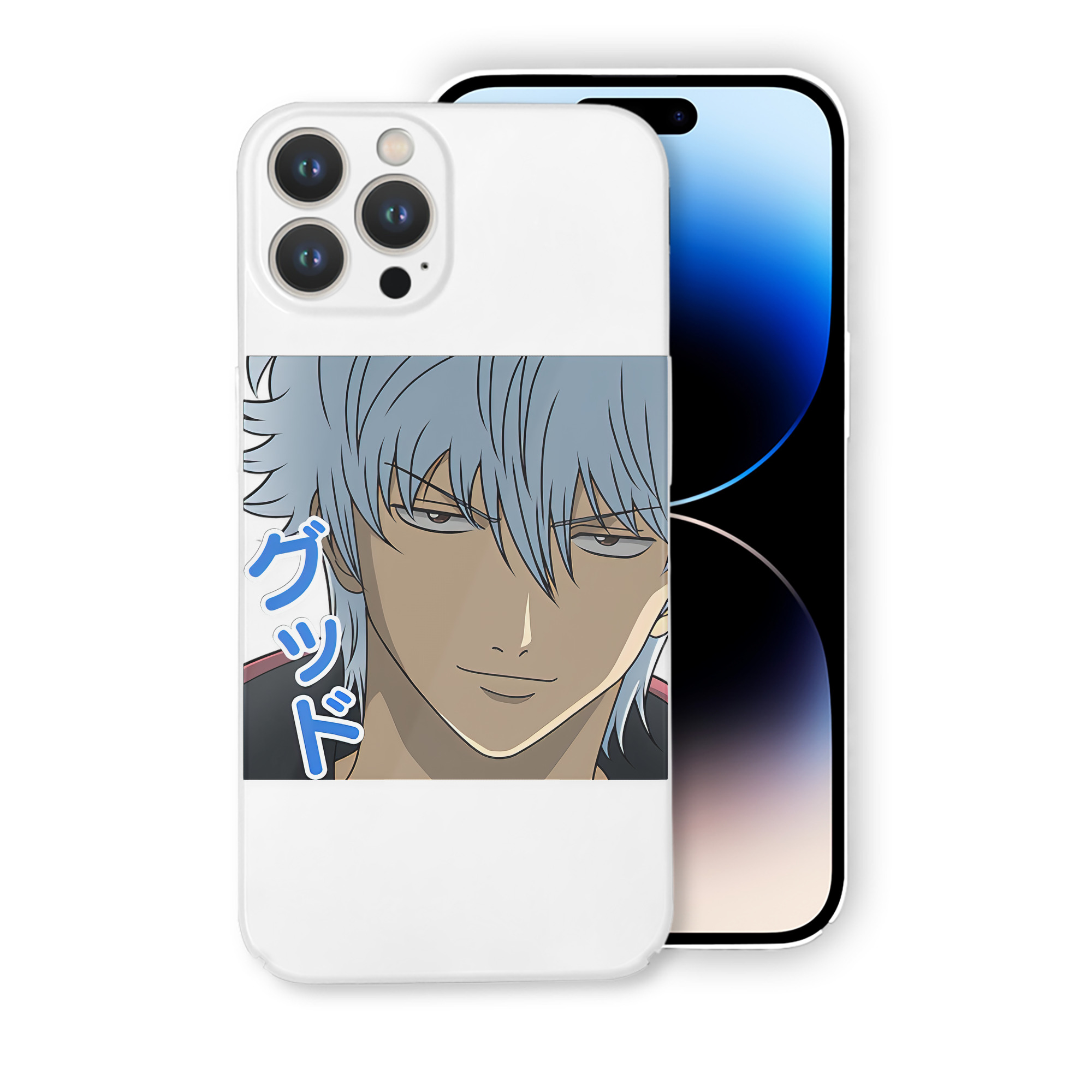 （画像用） ぎんたま 坂田銀時（さかたぎんとき） 神楽 志村新八（しむら しんぱち） GINTAMA Sakata Gintoki Kagura Shimura Shinpachi 【iPhone 14シリーズ対応】ハードケース